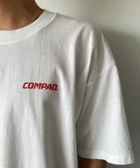 00s COMPAQ "Services @ click speed" s/s tee
