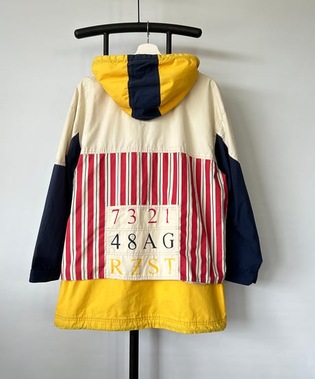 euro vintage multi-color jacket