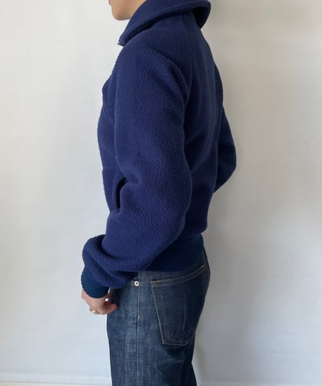 80s patagonia fleece / navy