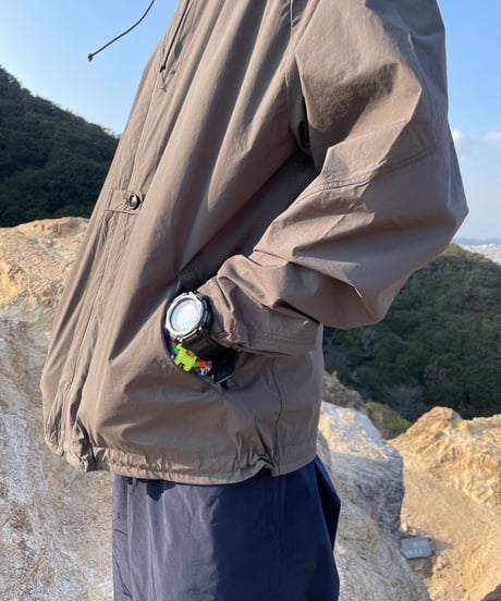 rajabrooke WIND BREAKER JACKET "CHARCOAL"