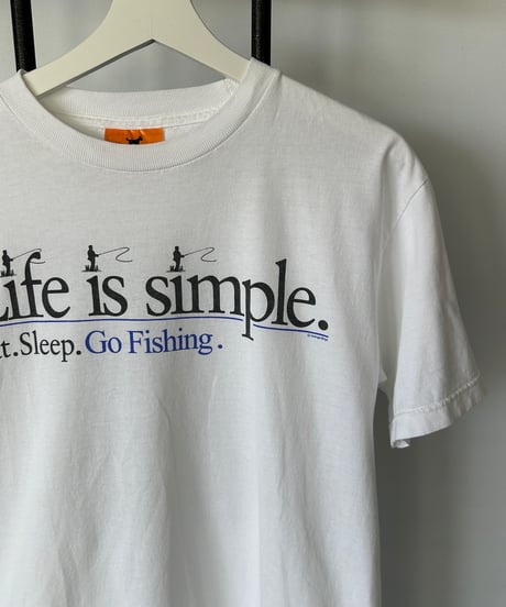 00s "Life is simple" s/s tee M