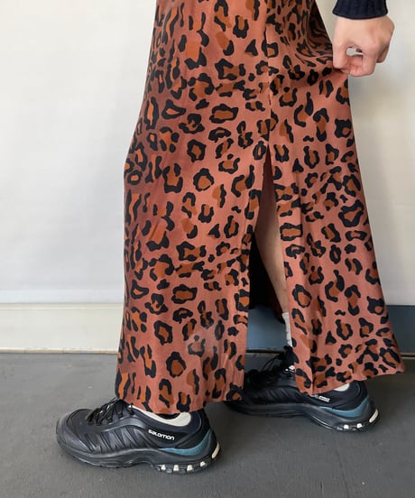 Euro Vintage Leopard Skirt