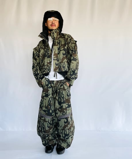 NAM "ECWCS JACKET" (FIRE CAMO)