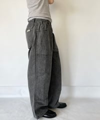 COMFORTABLE REASON Double Knee Pigment Pant