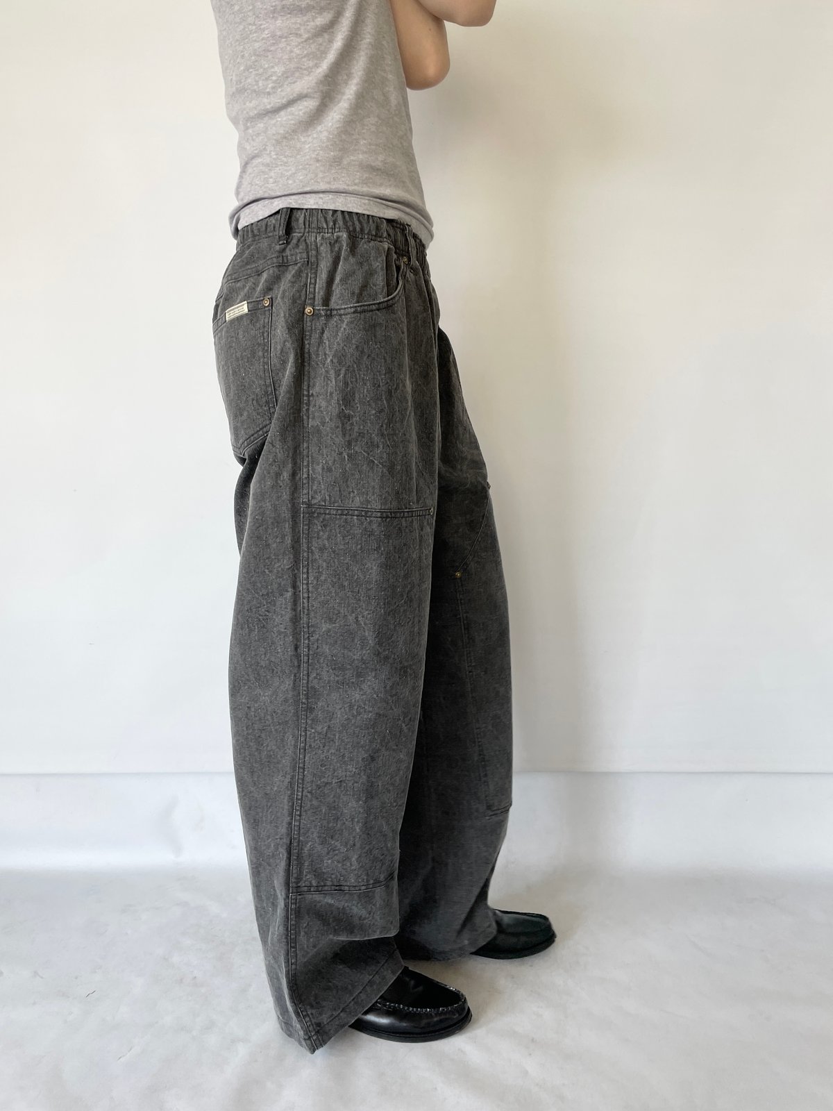 COMFORTABLE REASON Double Knee Pigment Pant | C