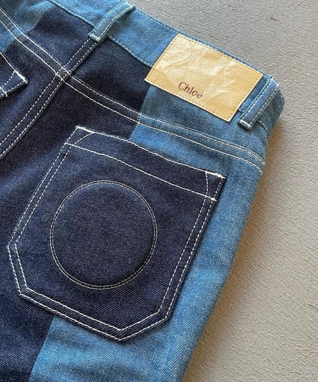 Chloe denim shorts
