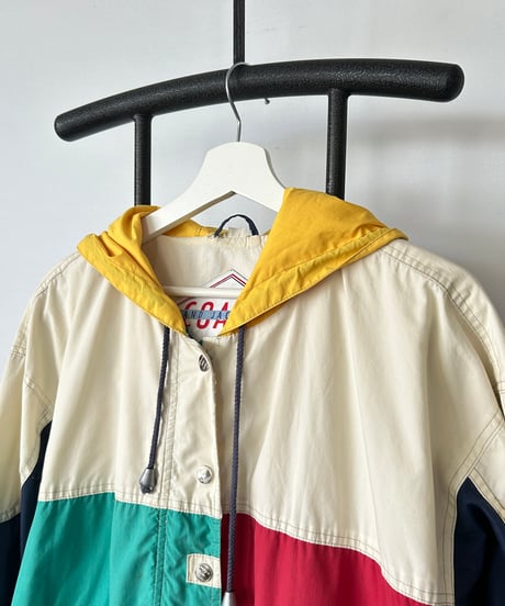 euro vintage multi-color jacket