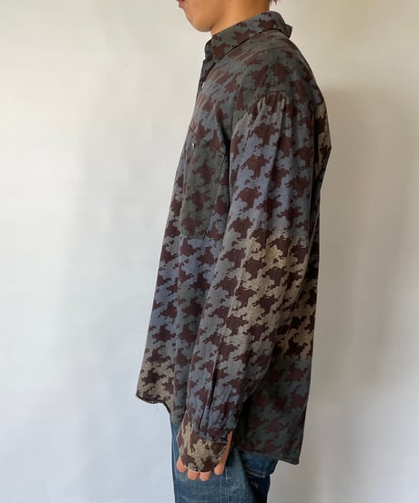 Houndstooth L/S shirt