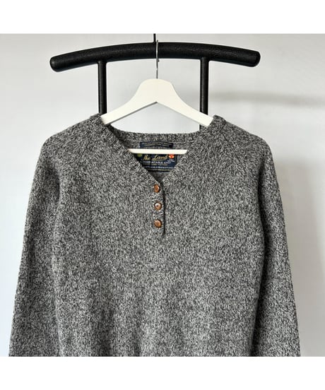 Europevintage Henley neck knit