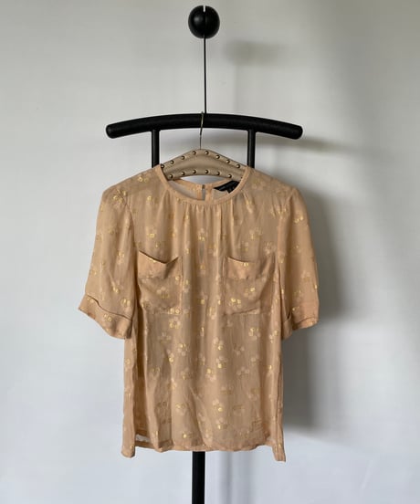 Sheer glitter blouse