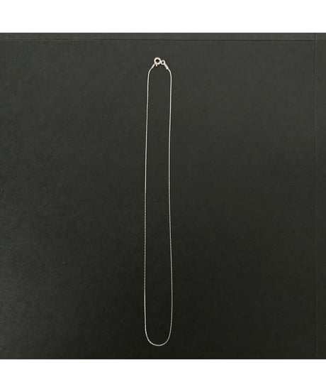 DEAD STOCK Vintage Silver925 tiny chain necklace Venetian ①