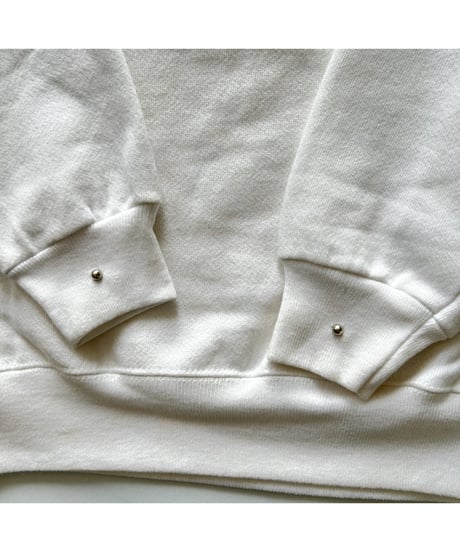 DEAD STOCK 80s Hanes Sweat white