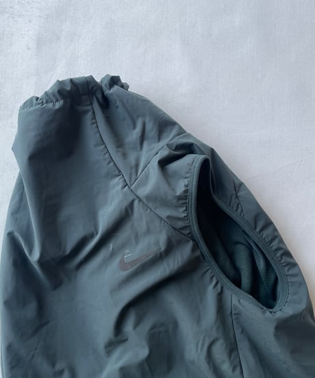NIKE neck drawcord  nylon vest XS