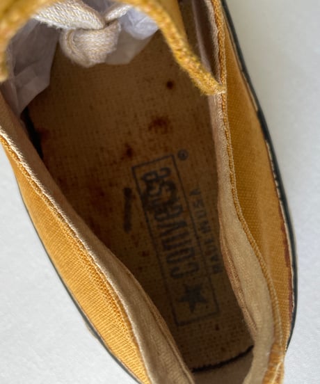 70-80s CONVERSE ALL STAR LOW "GOLD"