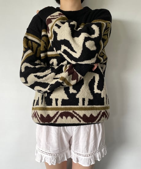 NAM Warli Knit ”black”
