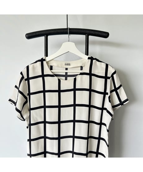 Windowpane Check Tops