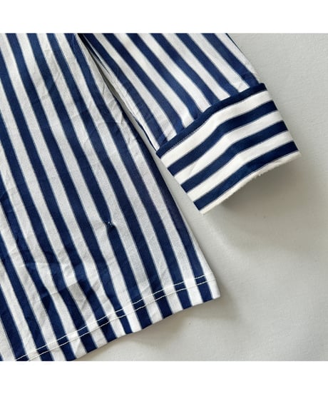 70s~80s See Through Stripe L/S Shirt