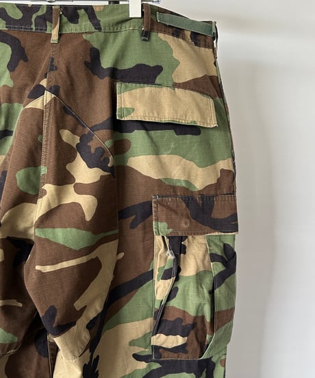 02s US.ARMY WOODLAND CAMO COMBAT PANTS