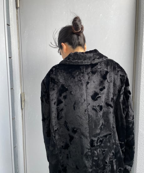 Faux fur coat