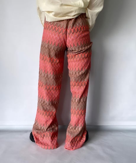 EUROPE easy patterned pants 2
