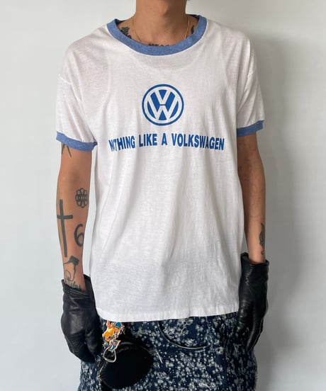 Vintage "NOTHING LIKE A VOLKSWAGEN" Ringer Tee