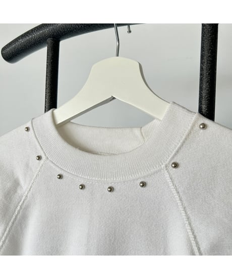 DEAD STOCK 80s Hanes Sweat white