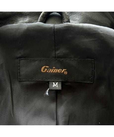 Vintage Leather Car Coat