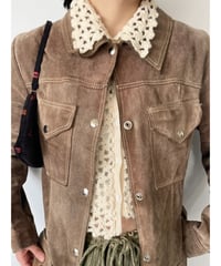 DEAD STOCK Flower Knit Cardigan