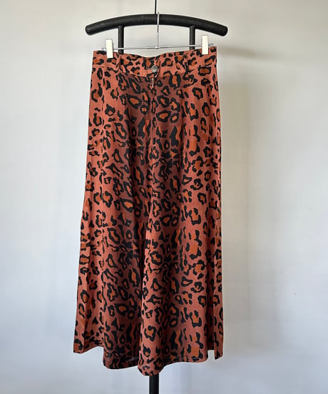 Euro Vintage Leopard Skirt