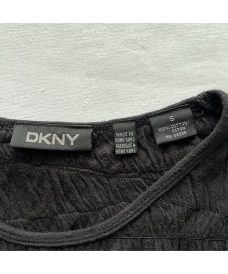 90s DKNY Shirring Tops