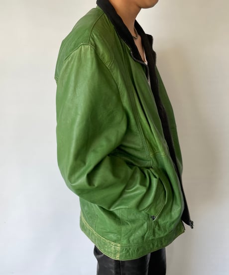 90-00s europe Sheepskin Jacket