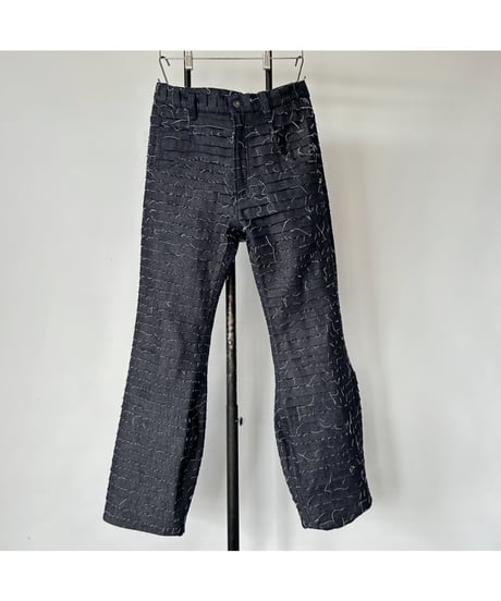 NAM "TRUMPET PANTS" (FRINGE DENIM)
