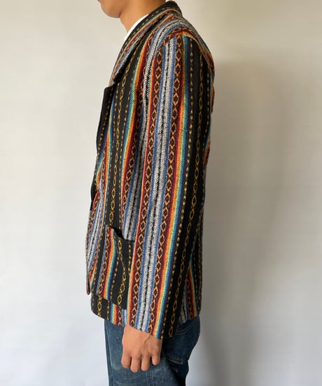 80s Ethnic Pattern Jacket