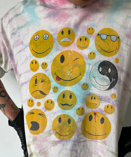 Vintage Smiley Tie-dye Tee