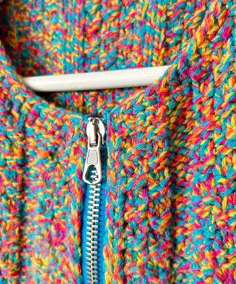 Euro Vintage Hand Knit Vest