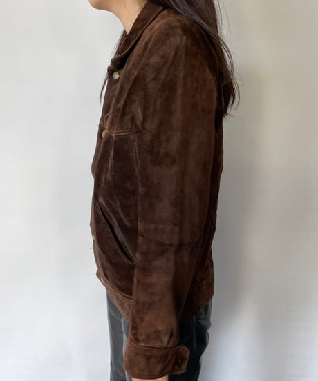 50-60s Vintage Suede Jacket