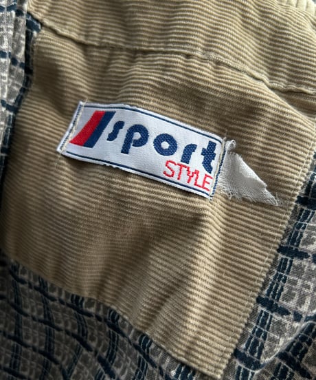 Europe Vintage Corduroy coveralls