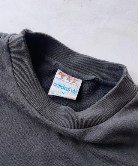 80s adidas crew sweat M