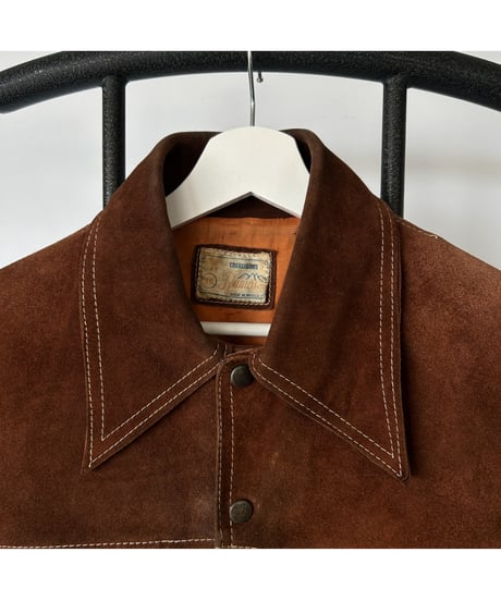 70s Suede Trucker Jacket
