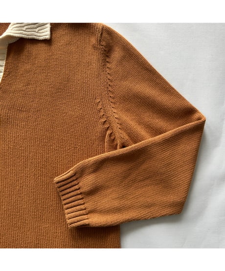 Europe Vintage Cotton Knit Polo