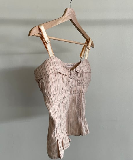 MADE IN ITALY Stripe camisole