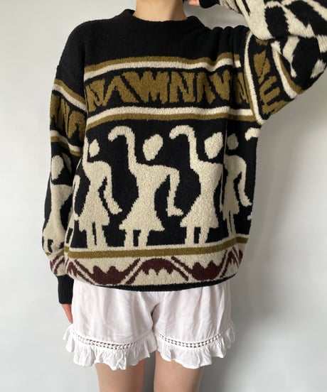 NAM Warli Knit ”black”