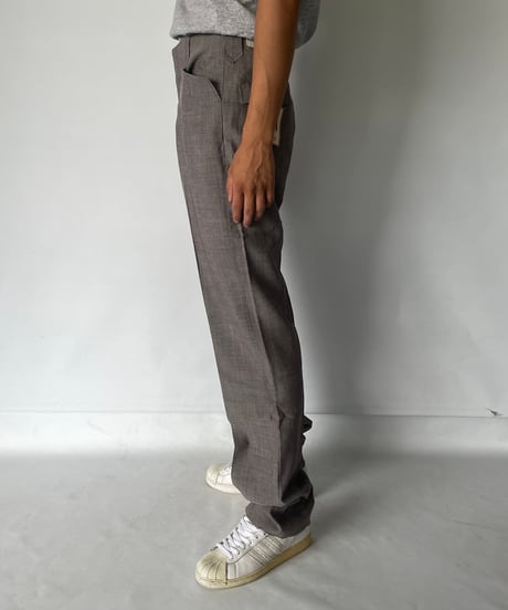 dead stock 70s Western Pants "BROWN"