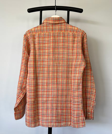 Dead Stock 70s Wool Linen Shirt