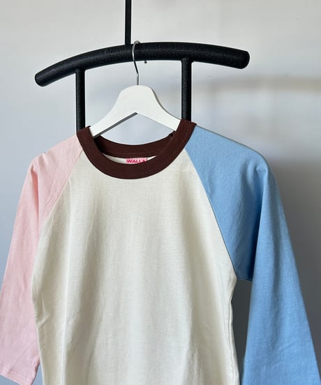 dead stock WALLA WALLA SPORT raglan tee