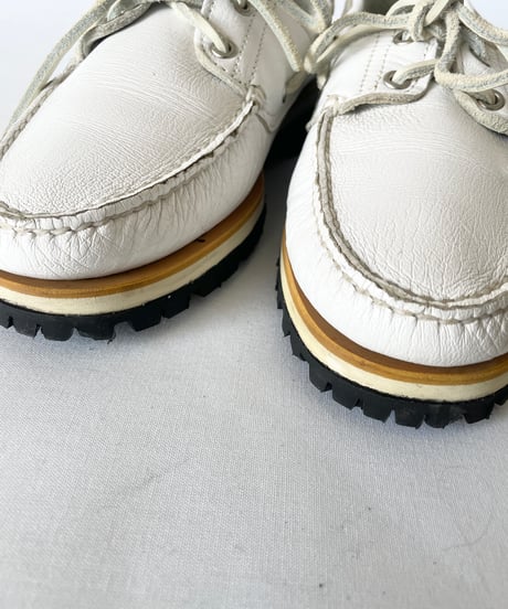 Timberland 2eye boat shoes vibram custom