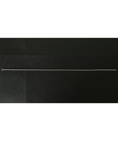 Vintage Sterling tiny chain necklace Azuki ③