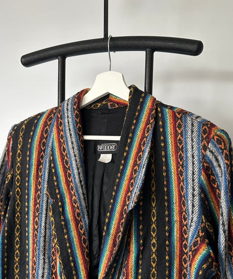 80s Ethnic Pattern Jacket