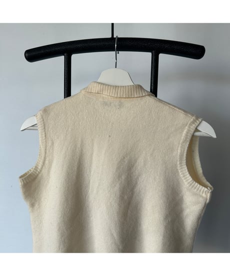Merinowolle knit Zip Vest