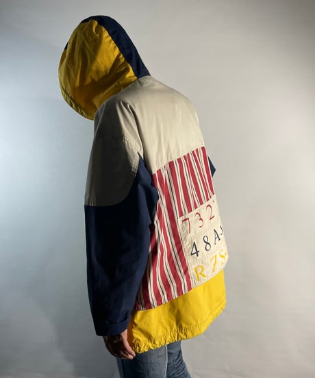 euro vintage multi-color jacket